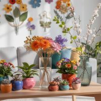 Les alternatives aux fleurs coupées pour une déco originale découvrez des alternatives originales aux fleurs coupées pour une décoration unique et durable, alliant créativité et style naturel.